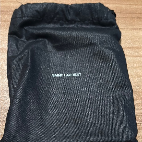 Authentic Yves Saint Laurent Beige Crossbody Mini Bag with Quilted Design - Picture 9 of 11